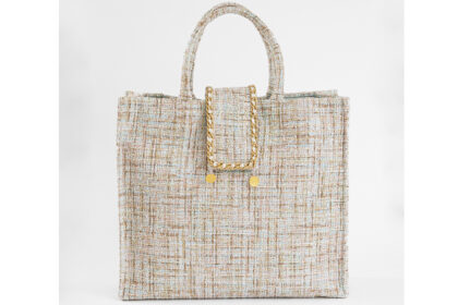 Tote white-gold
